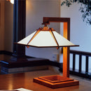 322S7563 TALIESIN1 タリアセン1  Frank Lloyd Wright(フランクロイドライト) ヤマギワ yamagiwa テーブルスタンド チェリー塗装仕上 3年保証 【正規品】