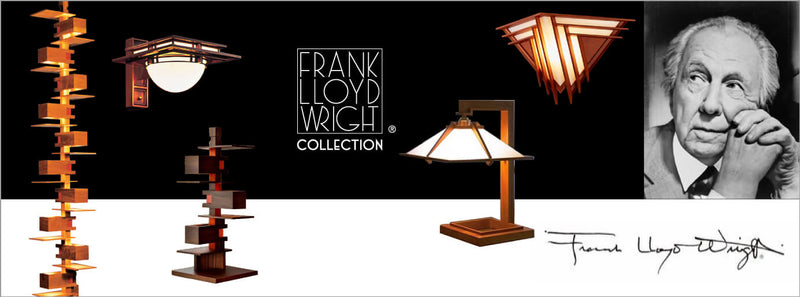 フランク・ロイド・ライト 柔らかな間接光で人気。印象的で圧倒的な存在感。