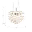 PH Artichoke アーティチョーク φ480 ホワイト(白) 2700K ルイスポールセン Louis Poulsen  ルイスポールセン、レクリントなどの北欧照明、アルテミデ、フロスなどのデザイナーズ照明、イサムノグチの和風照明を通販します。照明器具を販売するネットショップ!送料無料!