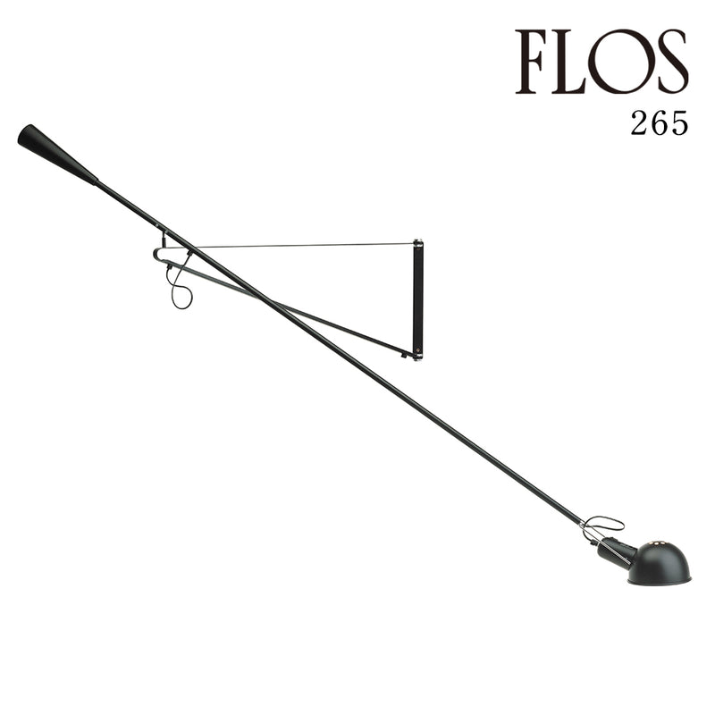フロス FLOS「265」BLK 黒 ブラック ウォールライト ブラケットライト[イタリア製 デザイナーズ 輸入]【正規品】3年保証