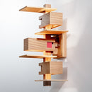 322B2721 TALIESIN 3  WALL SCONCE タリアセン3 Frank Lloyd Wright（フランクロイドライト） ヤマギワ yamagiwa ブラケットライト オーク塗装仕上【要電気工事】 3年保証 【正規品】