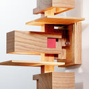 322B2721 TALIESIN 3  WALL SCONCE タリアセン3 Frank Lloyd Wright（フランクロイドライト） ヤマギワ yamagiwa ブラケットライト オーク塗装仕上【要電気工事】 3年保証 【正規品】