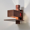 FrankLloydWright フランクロイドライト 322B2723 タリアセン２ TALIESIN 2 WALL SCONCE yamagiwa ヤマギワ ブラケットライト ウォルナット塗装仕上 【要電気工事】