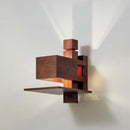 FrankLloydWright フランクロイドライト 322B2723 タリアセン２ TALIESIN 2 WALL SCONCE yamagiwa ヤマギワ ブラケットライト ウォルナット塗装仕上 【要電気工事】