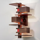 FrankLloydWright フランクロイドライト 322B2724 タリアセン３ TALIESIN 3 WALL SCONCE yamagiwa ヤマギワ ブラケットライト ウォルナット塗装仕上 【要電気工事】