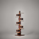 322S7265 TALIESIN3 タリアセン3 Frank Lloyd Wright（フランクロイドライト） ヤマギワ yamagiwa フロアスタンド ウォルナット塗装仕上 3年保証 【正規品】