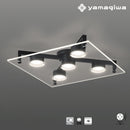 【3年保証】325L1058B P-FLAT シーリングライト ブラック／クリア ヤマギワ yamagiwa 正規品