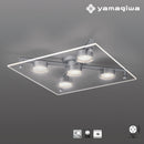 【3年保証】325L1058C P-FLAT シーリングライト シルバー／クリア ヤマギワ yamagiwa 正規品