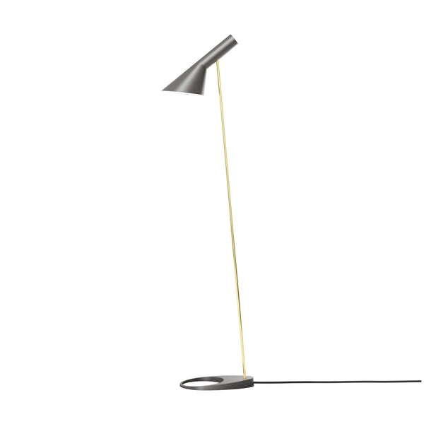Louis Poulsen ルイスポールセン AJ フロア ウォームグレー/真鍮ポリッシュ（無塗装）AJ FLOOR WARM GREY/BRASS フロアライト【正規品】3年保証ルイスポールセン、レクリントなどの北欧照明、アルテミデ、フロスなどのデザイナーズ照明、イサムノグチの和風照明を通販します。照明器具を販売するネットショップ！送料無料！