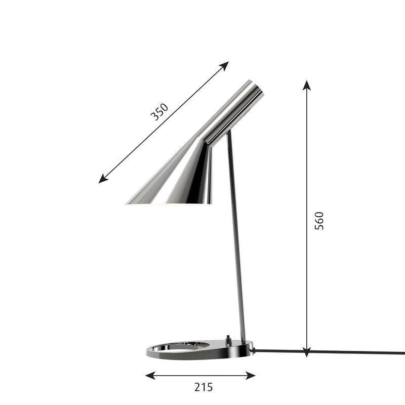 【展示特価品(30%OFF/2022年入荷品)】≪特典付≫Louis Poulsen ルイスポールセン AJ Table Polish Stainless ポリッシュ・ステンレス  テーブルスタンド/テーブルランプ ★プレゼント付 【正規品】 3年保証【新生活応援！照明アウトレットフェア対象品】お買い得品