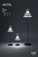 AOYA(アオヤ)  bi-color washi Floorstand1200(L) ブルー フロアスタンド by｜n meister【谷口･青谷和紙】
