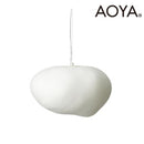 AOYA(アオヤ)  Natural Mokumoku-Pendant(LL) ワイヤー吊タイプ ナチュラル モクモク ペンダントライト【谷口･青谷和紙】