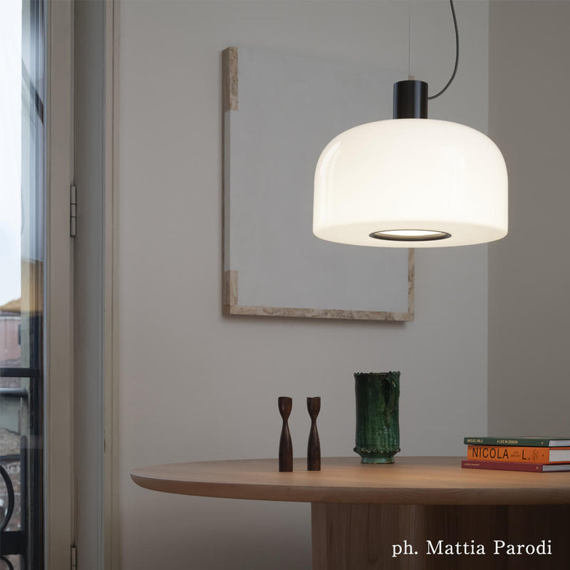 フロス FLOS Bellhop Glass(ベルホップ グラス) S2 ペンダントライト Choco チョコ FU108126J  正規品 送料無料 3年保証