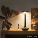 FLOS フロス Bon Jour Unplugged (ボンジュール アンプラグド) テーブルランプ black chrome ブラック クローム F1040063 正規品 送料無料 3年保証