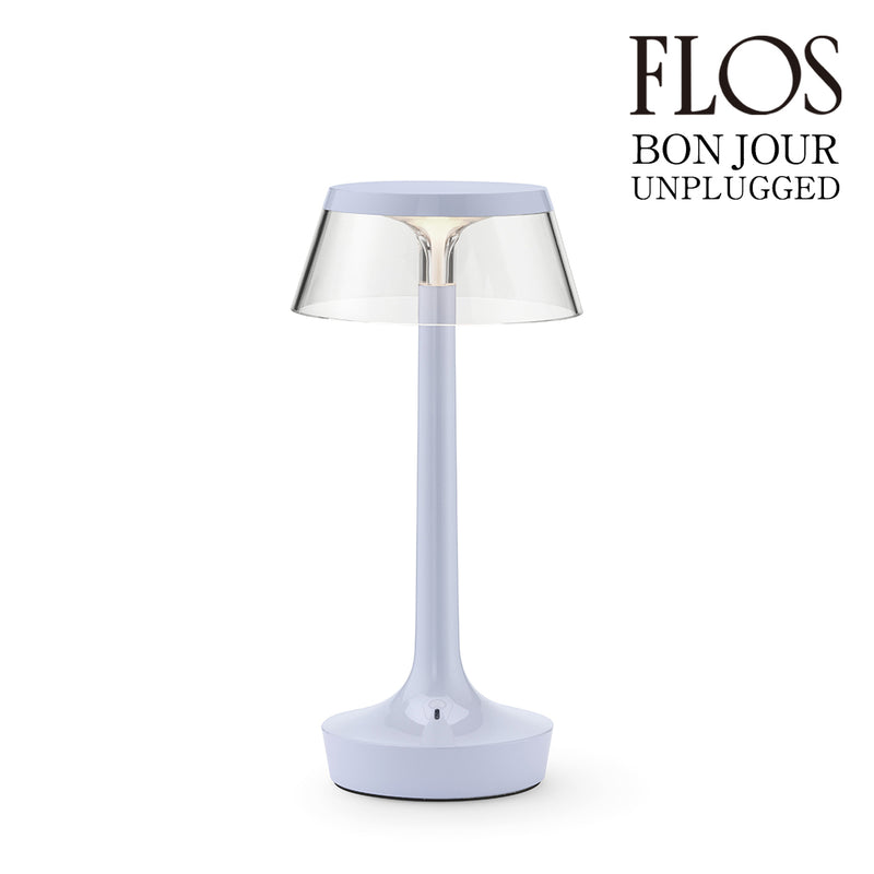 FLOS フロス Bon Jour Unplugged (ボンジュール アンプラグド) テーブルランプ faded blue フェイデッド ブルー F1040014 正規品 送料無料 3年保証