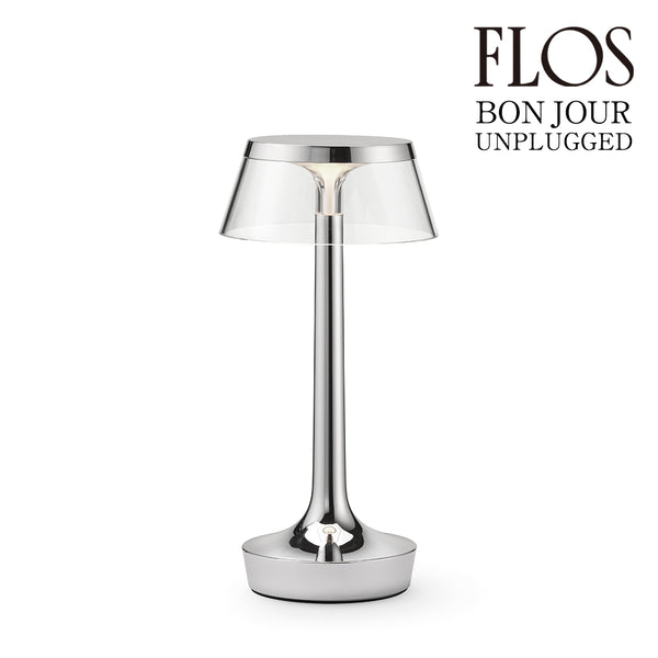FLOS フロス Bon Jour Unplugged (ボンジュール アンプラグド) テーブルランプ chrome クローム F1040057 正規品 送料無料 3年保証