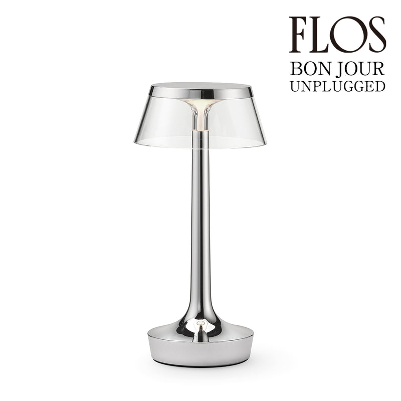 FLOS フロス Bon Jour Unplugged (ボンジュール アンプラグド) テーブルランプ chrome クローム F1040057 正規品 送料無料 3年保証