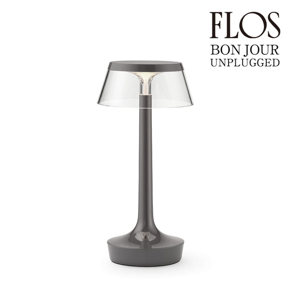 FLOS フロス Bon Jour Unplugged (ボンジュール アンプラグド) テーブルランプ stormy grey ストーミー グレー F1040023 正規品 送料無料 3年保証