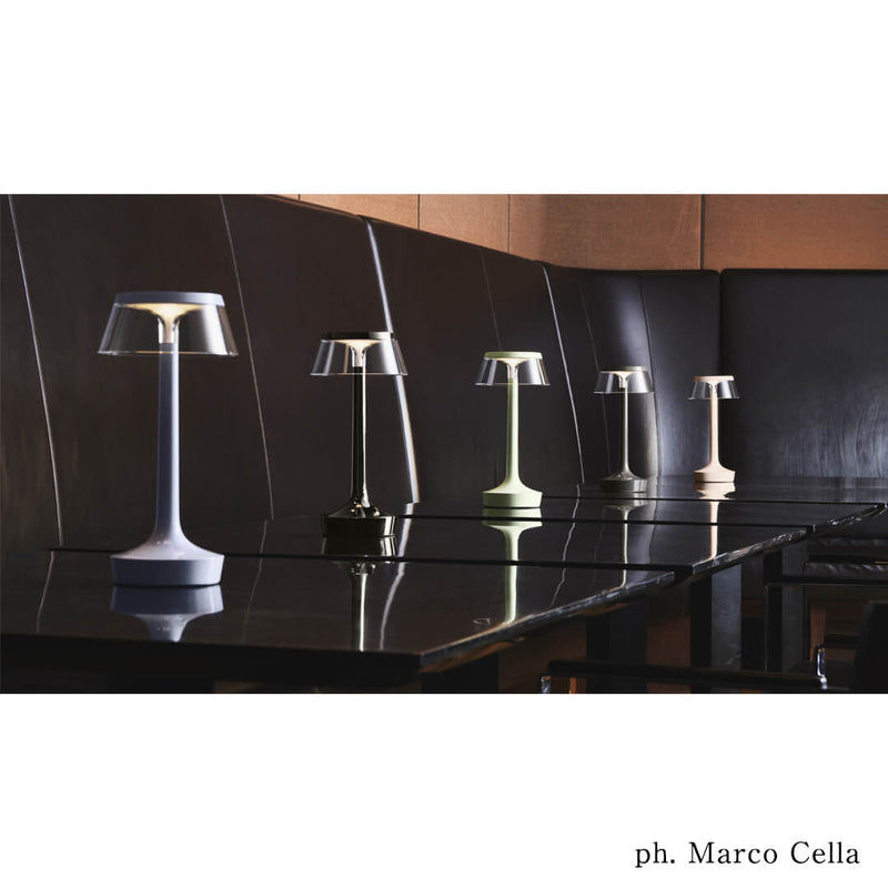 FLOS フロス Bon Jour Unplugged (ボンジュール アンプラグド) テーブルランプ chrome クローム F1040057 正規品 送料無料 3年保証