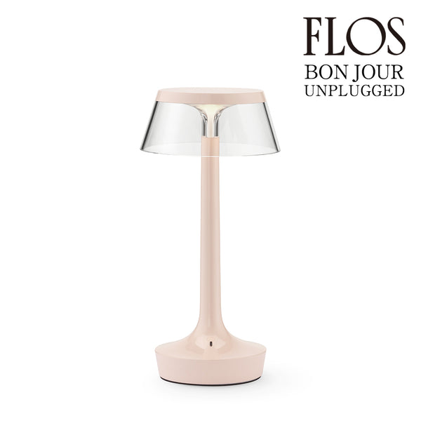 FLOS フロス Bon Jour Unplugged (ボンジュール アンプラグド) テーブルランプ french rose フレンチ ローズ F1040034 正規品 送料無料 3年保証