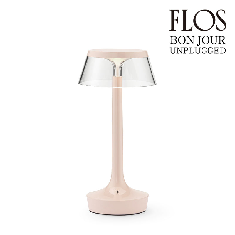 FLOS フロス Bon Jour Unplugged (ボンジュール アンプラグド) テーブルランプ french rose フレンチ ローズ F1040034 正規品 送料無料 3年保証