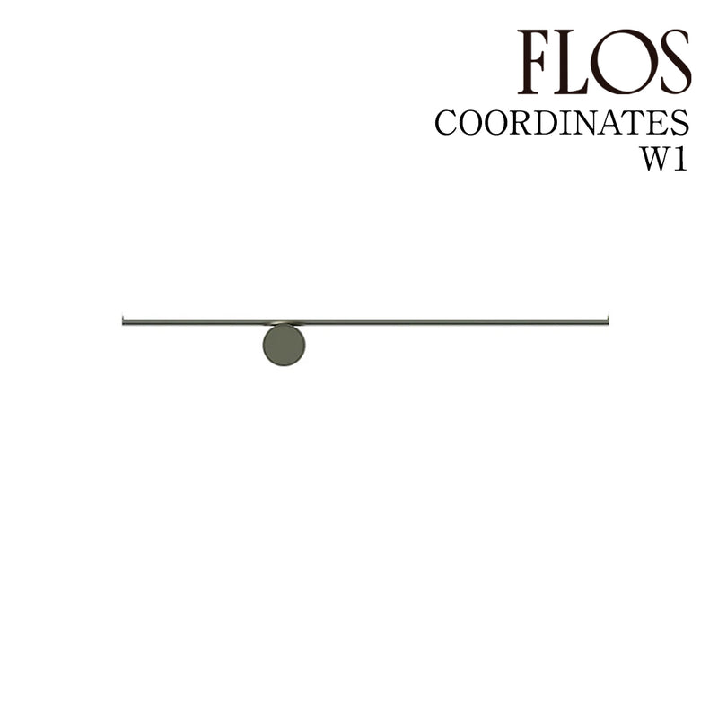 フロス FLOS COORDINATES W1（コーディネーツ）ウォールライト Argent シルバー F1810633【要電気工事】【正規品】 3年保証