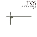 フロス FLOS COORDINATES W2（コーディネーツ）ウォールライト Argent シルバー F1811633【要電気工事】【正規品】 3年保証