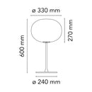 フロス FLOS「GLO-BALL T1 (グロボール T1)  LED」GLO-BALL T1 LED BLK ブラック [テーブルスタンド デザイナーズ 輸入] 【正規品】3年保証