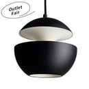 【在庫限り品特価(30%OFF/2025年入荷品)】ヒア・カムズ・ザ・サン φ350 ブラック/ホワイト ペンダントライト DCW editions / HERE COMES THE SUN φ350 (Black x White) 3年保証