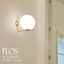 フロス FLOS「IC LIGHTS C W2（アイシーライツ C/W2）」IC LIGHTS C/W2/L GLD ゴールド ウォールランプ 【要電気工事】【正規品】3年保証