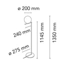 IC F1 10 ANNIVERSARY（アイシーライツ F1 10アニヴァーサリー）フロス FLOS （受注限定品）フロアスタンド【正規品】