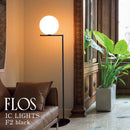 フロス FLOS「IC LIGHTS F2（アイシーライツ F2）」IC LIGHTS F2 LED BLK ブラック フロアスタンド【正規品】3年保証
