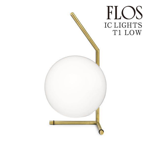 フロス FLOS「IC LIGHTS T1 LOW（アイシーライツ T1 ロウ）」IC LIGHTS T1LOW GLD ゴールド テーブルスタンド【正規品】3年保証