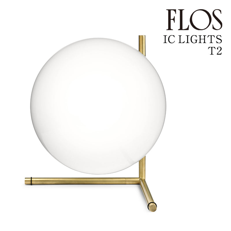 フロス FLOS「IC LIGHTS T2（アイシーライツ T2）」IC LIGHTS T2 LED GLD ゴールド テーブルスタンド【正規品】3年保証