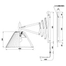 【在庫限り品特価/Philips Hue75W相当同梱(40%OFF/2023年入荷品)】KB334 LE KLINT レクリント ブラケットライト KB334【正規品】 3年保証 お買い得品