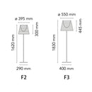 フロス FLOS  KTRIBE F2 （ケートライブ F2）フロアランプ Clear クリア F6305000 正規品 3年保証 送料無料