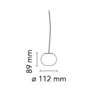 フロス FLOS「GLO-BALL(グロボール) S」GLO-BALL S MINI  [ペンダントライト デザイナーズ 輸入]【要電気工事】【正規品】3年保証
