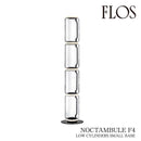 フロス FLOS「Noctambule （ノクタンブル）Floor 4」ノクタンブル F4 ロウシリンダーズ スモール ベース Noctambule Floor 4 Low Cylinders Small Base  フロアスタンド/イタリア製/デザイナーズ/輸入 3年保証