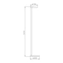 フロス FLOS  OBLIQUE F 3000K（オブリーク F）フロアランプ Matt Rust マットラスト 09.8221.DX 正規品 3年保証 送料無料