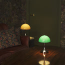 ≪特典付≫パンテラ 160 ポータブル オパール・ブラウン/クローム Panthella 160 Portable Opal Original Brown Chrome(V3) ルイスポールセン Louis Poulsen テーブルスタンド★プレゼント付 3年保証【正規品】