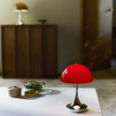 ≪特典付≫パンテラ 160 ポータブル オパール・レッド/クローム Panthella 160 Portable Opal Original Red Chrome(V3) ルイスポールセン Louis Poulsen テーブルスタンド★プレゼント付 3年保証【正規品】