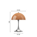 ≪特典付≫パンテラ 250 ポータブル オパール・ブラウン/クローム Panthella 250 Portable Opal Original Brown Chrome(V3) ルイスポールセン Louis Poulsen テーブルスタンド★プレゼント付 3年保証【正規品】