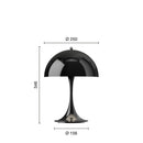 ≪特典付≫パンテラ 250 ポータブル オペーク・ブラック Panthella 250 Portable Opal Black ルイスポールセン Louis Poulsen テーブルスタンド★プレゼント付 3年保証【正規品】