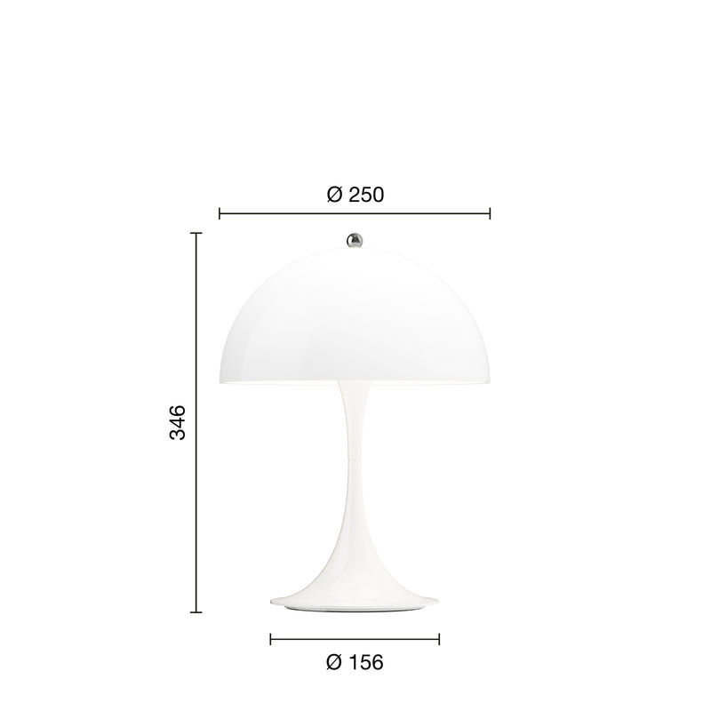 ≪特典付≫パンテラ 250 ポータブル オパール・ホワイト Panthella 250 Portable Opal White ルイスポールセン Louis Poulsen テーブルスタンド★プレゼント付 3年保証【正規品】
