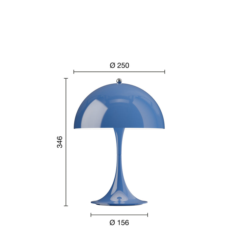 ≪特典付≫パンテラ 250 ポータブル オペーク・インディゴ・ブルー  Panthella 250 Portable Opaque Indigo Blue ルイスポールセン Louis Poulsen テーブルスタンド★プレゼント付 3年保証【正規品】