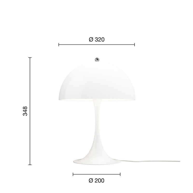 ≪特典付≫パンテラ 320 テーブルランプ オパール・ホワイト Panthella 320 Table Opal White ルイスポールセン Louis Poulsen テーブルスタンド★プレゼント付 3年保証【正規品】