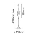 フロス FLOS  PARENTESI（パレンテジ D JP）ペンダントライト Black ブラック F5600630 正規品 3年保証 送料無料