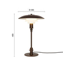 ≪特典付≫Louis Poulsen ルイスポールセン PH 3/2 エイジド・ブラス オパール テーブルランプ PH 3/2 Aged Brass Opal Table｜PH Aged Brass Collection 真鍮 テーブルスタンド【正規品】【送料無料】3年保証