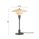 Louis Poulsen ルイスポールセン PH 3/2 ダスティー テラコッタ テーブルテーブルランプ【正規品】【2026年1月31日まで期間限定 受注生産】★プレゼント付 3年保証