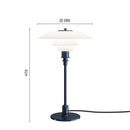 ≪特典付≫Louis Poulsen ルイスポールセン PH 3/2 テーブル グロッシー・ディープ・ブルー PH 3/2 Table Glossy Deep Blue【正規品】｜テーブルランプ【送料無料】★プレゼント付 3年保証